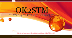 Desktop Screenshot of ok2stm.cz