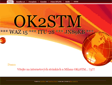 Tablet Screenshot of ok2stm.cz